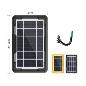 Portable Solar Charging Panel 6V 4W