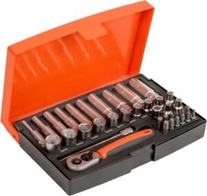 37Pcs 1/4” Drive Socket Set